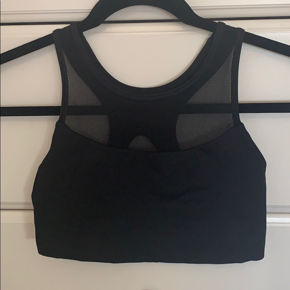 Mesh Lululemon cutout bra